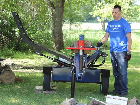 wood splitters with log lift